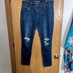 Old Navy Rockstar Mid-Rise Jeans - Blue